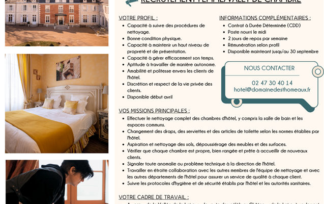 Hôtel le Domaine des Thomeaux